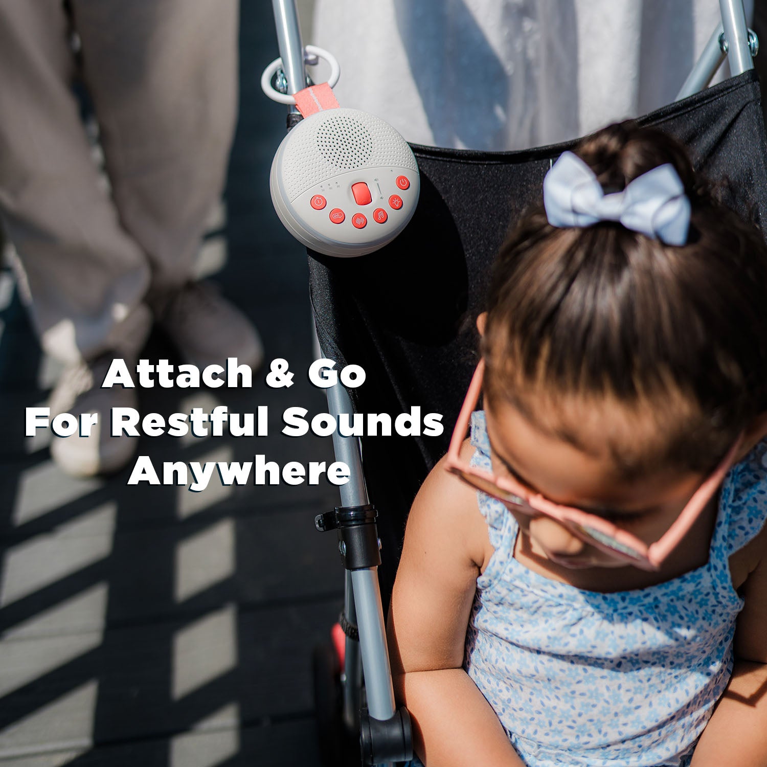 SlumberCalm Portable Shusher & White Noise Machine