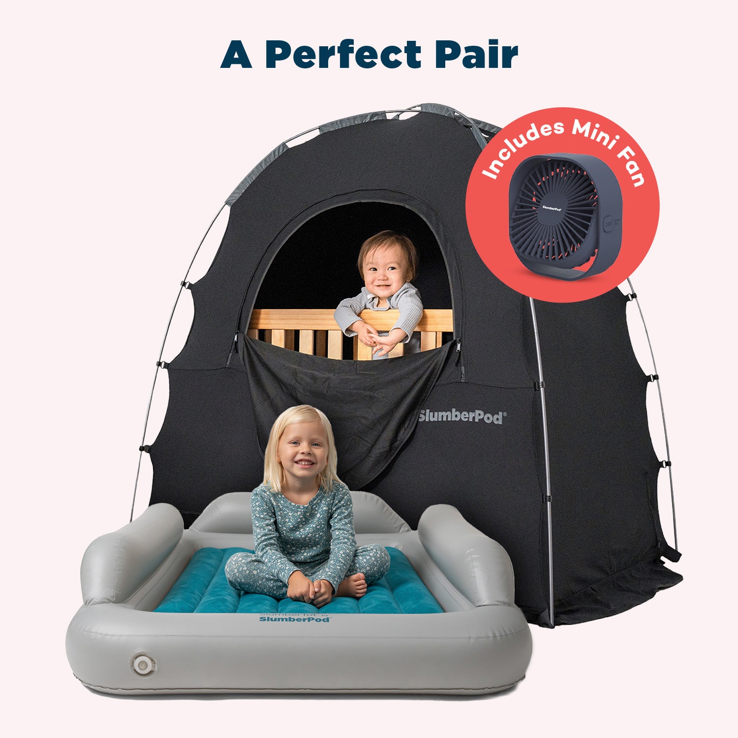 Perfect Pair Bundle: SlumberTot and SlumberPod with Fan