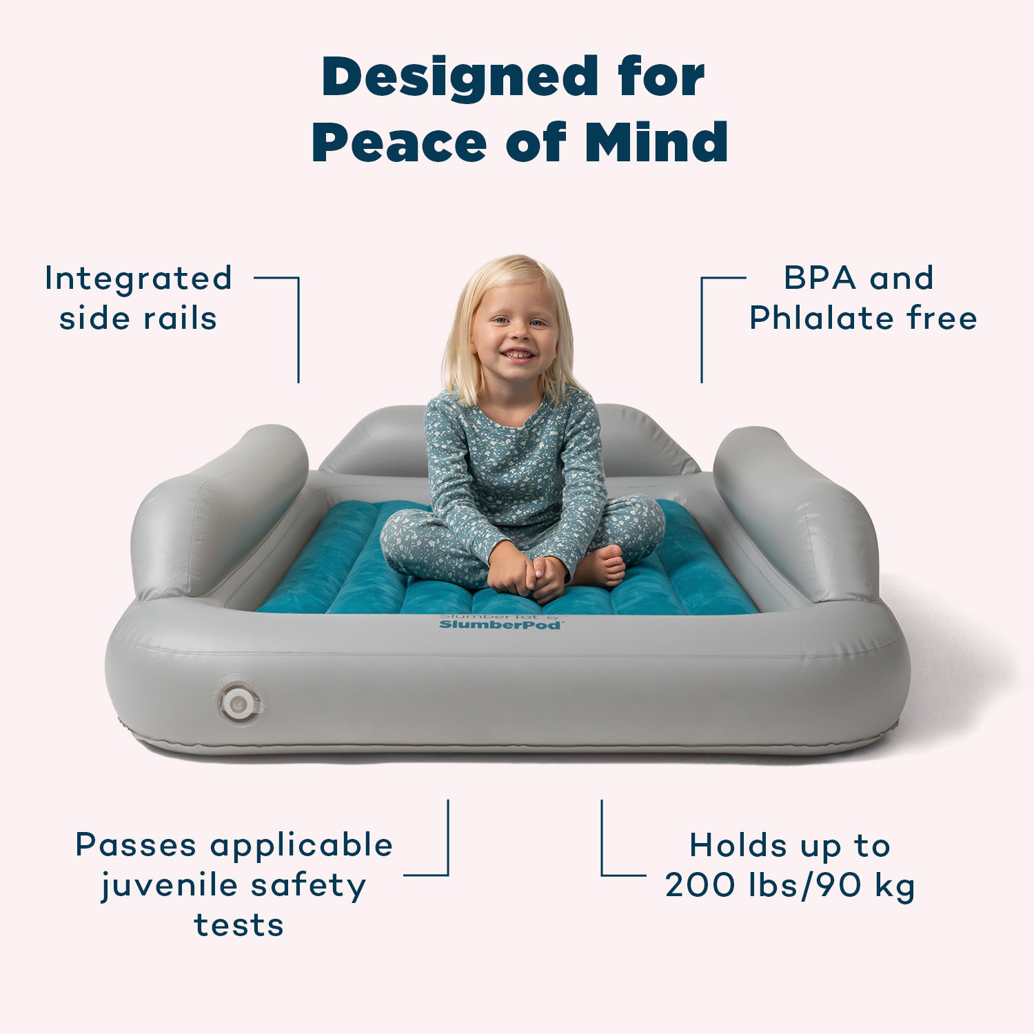 Airplane Bed For Kids Geetery Kids Air Mattress Toddler Inflatable