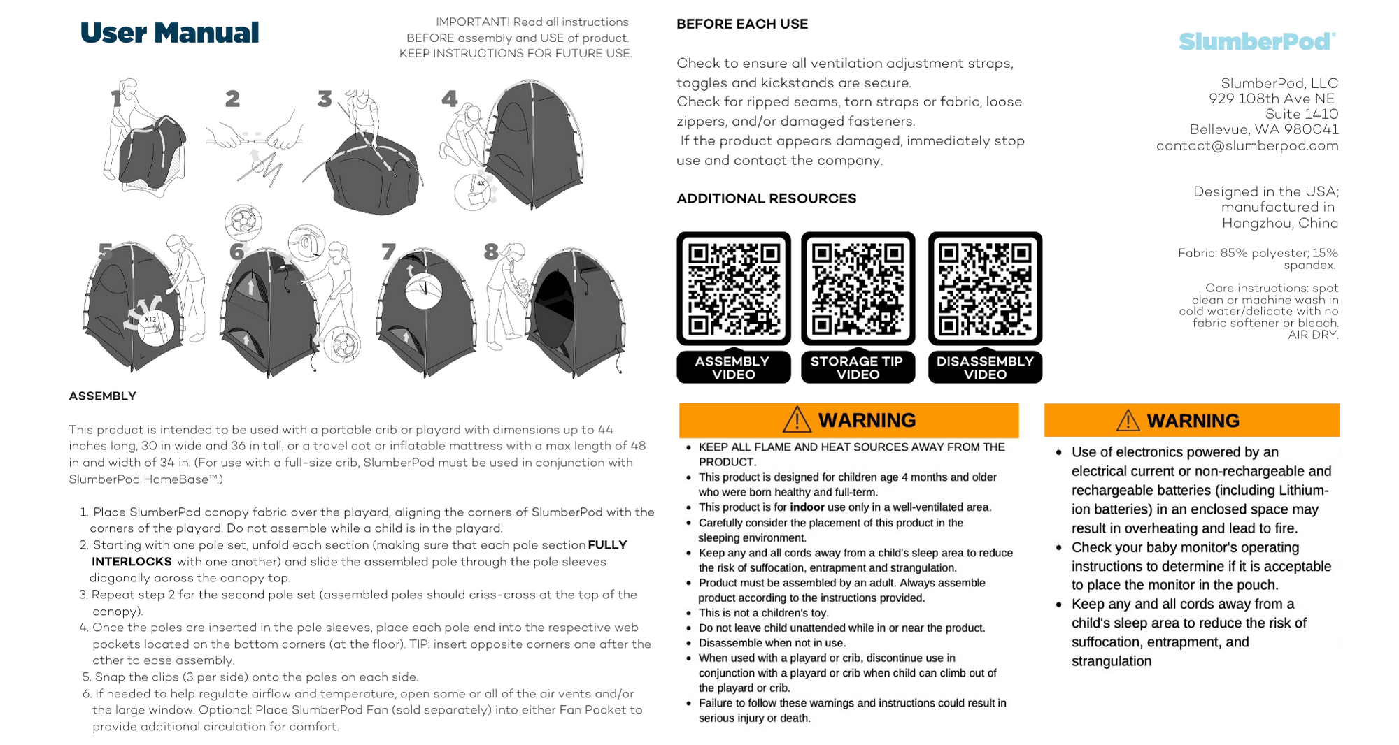 Nook top sleep canada